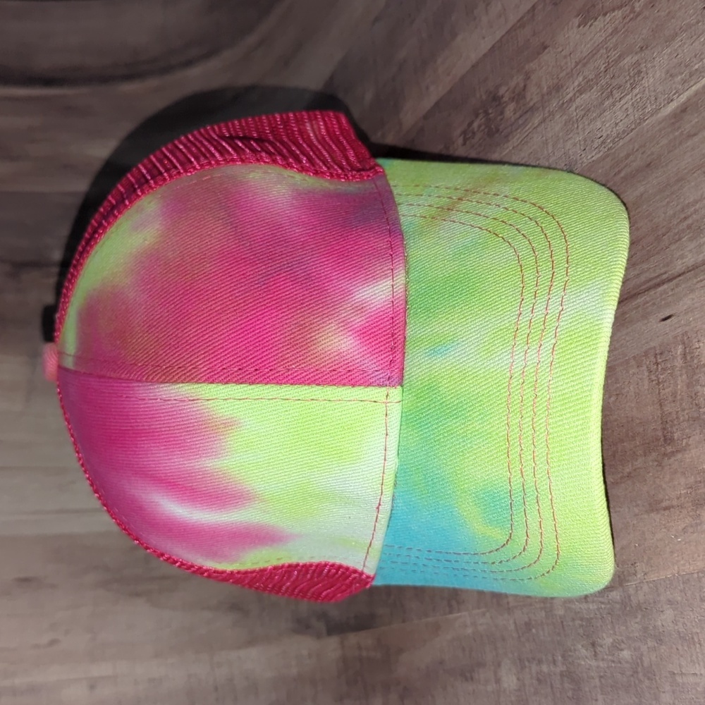 Tie Dye Ponytail Cap